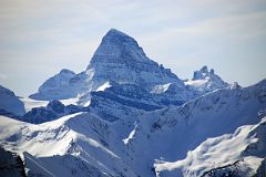 17 Mount Assiniboine From Lookout Mountain At Banff Ski Sunshine Village Early Morning